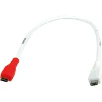 Value USB 2.0 oplaadkabel, Micro B - Micro B, recht/recht, 0,3 meter