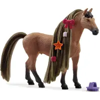 Schleich HORSE CLUB Sofia's Beauties 42621, Paard met borstelbare manen, 3 stuks, Bruin
