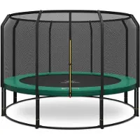 Magic Circle Pro Trampoline 410 cm Groen met veiligheidsnet
