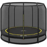 Magic Circle Pro Ingraaf Trampoline Black 251 cm met veiligheidsnet