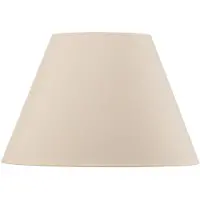 Duolla Kap Pseudosofia voor vloerlamp ecru/structuur, crème / amber, Textiel / Stof / Zijde