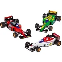 Goki Raceauto speelgoed set van 3x stuks Formule 1 wagens 10 cm - Speelgoed auto's