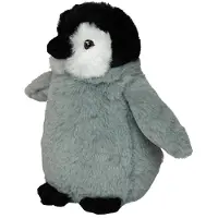 Nature Planet Pluche dieren knuffels Pinguin kuiken van 17 cm - Knuffeldier