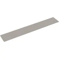 vidaXL Tapijtloper 50x300 cm sisal-look platina