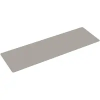 vidaXL Tapijtloper 80x250 cm sisal-look platina
