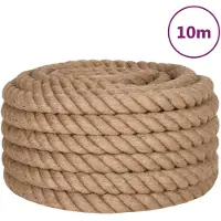 vidaXL Touw 10 m lang 50 mm dik jute