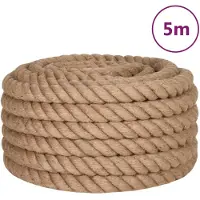 vidaXL Touw 5 m lang 60 mm dik jute