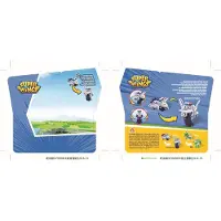 Super Wings Transform-A-Bots 2Pk (Mira&Paul)