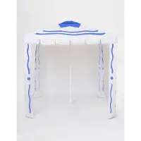 Sunnylife - Beach Strandtent Cabana Deep Blue 200 x 200 cm - Polyester - Blauw