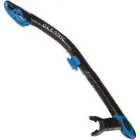 Oceanic Ultradry Diving Snorkel Blauw,Zwart