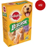 Pedigree Multi Biscrok Mergbeen - VALUE BUNDLE - Hondensnacks - 12 packs van 500g