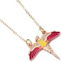 Ginza.se Officiële Harry Potter Roze Gouden Fawkes Ketting