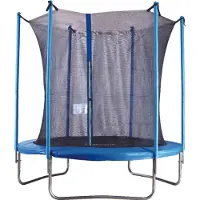 Rijoka Trampoline Met Veiligheidsnet – Ø244cm – Blauw - Outdoor