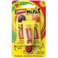 Carmex Lip Balm Mini's Asssorti Spf15 3-Pack 3 stuks