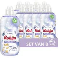 Robijn 8x Robijn Wasverzachter Puur & Zacht 50 Wasbeurten 1250 Ml