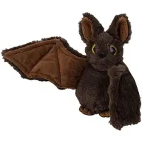 Nature Planet pluche knuffel - vleermuis - 15 cm - dieren knuffels - Knuffeldier