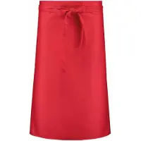 Benza Schort Kort - Sloof - Rood - 71 x 96 cm (LxB)