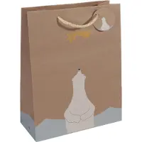 Sigel Kerstzakje 'IJsbeer met...', groot