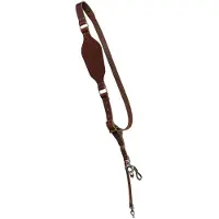 The Hantler Camera Shoulder strap Brandy / Brass, Large