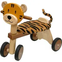 I'm Toy Loopfiets Tijger Junior Bruin/Blank