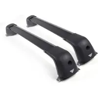 Farad Dakdragers geschikt voor Mini Clubman vanaf 2016 gesloten dakrailing - Aluminium - Hoog laadvermogen 100kg - Wingbar Zwart- Merk