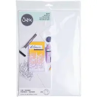 SIZZIX Heat Resistant Acetate Sheets Frosted
