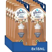 Glade 8x Sense & Spray Sensual Sandalwood & Jasmine 18 ml