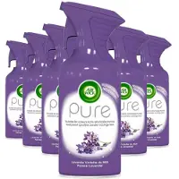 Air Wick 6x Air Wick Pure Luchtverfrisser Paarse Lavendel 250 Ml