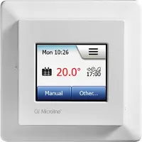 2Heat MCD5 Inbouw klokthermostaat incl external sensor (jung) voor elektrische (vloer) verwarmingsystemen
