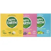 Happy Earth Plasticvrij Pakket: 3x Shower Bars Pakket