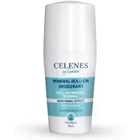 Celenes 3x Thermal Mineral Roller Deodorant Whitening 75 Ml