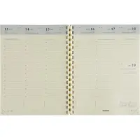 Brepols Timing Agenda-navulling 2027 A5 1 Week per 2 pagina's Duits, Engels, Frans, Italiaans, Nederlands, Spaans Crème 0,136,9900,00,2,0