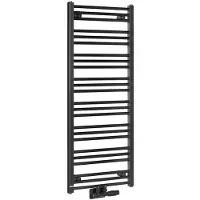 Bruckner Albrecht handdoekradiator 50x125cm 525W mat zwart