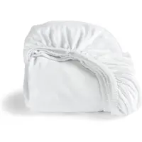 Cinderella - Hoeslaken - tot 35 cm matrashoogte - Jersey - 180x200 cm/210 cm - Wit