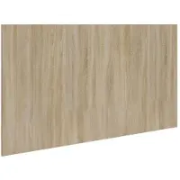 vidaXL Hoofdbord 160x1,5x80 cm bewerkt hout sonoma eikenkleurig
