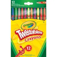 Crayola CrayolaTwistables Kleurpotloden, 12-pack - Multicolor