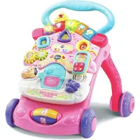 Vtech 2 in 1 Super Loopwagen - Roze