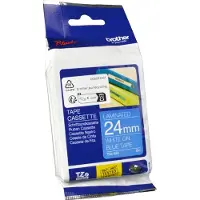Brother Tape TZe-555 Wit op blauw (24 mm)