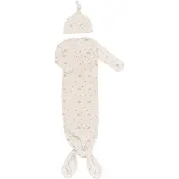 Snoozebaby Slaapzak & Pakje in 1 incl. Mutsje Milky Rust Rainbow - 0-3 mnd