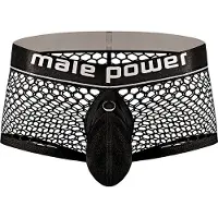 Male Power – Mini Cockring Short – Zwart