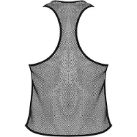 Male Power Stretch Net Tank Top