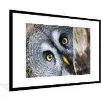 PosterMonkey Fotolijst incl. Poster - Who's there - 120x80 cm - Posterlijst