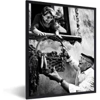 PosterMonkey Fotolijst incl. Poster - lifetime friends - 30x40 cm - Posterlijst