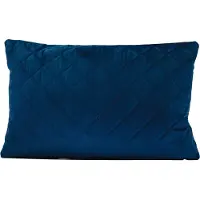 Belmarti Sierkussen Velvet inclusief binnenvulling 40x58cm - Blauw - van fluweel zachte stof - handgemaakt in eigen atelier - Premium kwaliteit