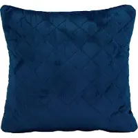 Belmarti Sierkussen Velvet inclusief binnenvulling 40x40cm - Blauw - van fluweel zachte stof - handgemaakt in eigen atelier - Premium kwaliteit