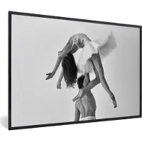 PosterMonkey Fotolijst incl. Poster - Softness & Strength - 120x80 cm - Posterlijst