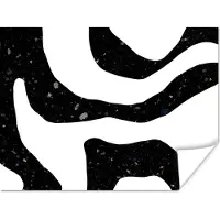 PosterMonkey Poster Abstract - Minimalisme - Design - 80x60 cm
