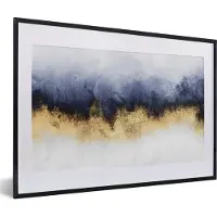 PosterMonkey Fotolijst incl. Poster - Abstract - Goud - Luxe - 60x40 cm - Posterlijst