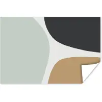 PosterMonkey Poster Pastel - Minimalisme - Design - 60x40 cm