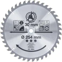 Bgs Zaagblad 254 mm., 40 tanden